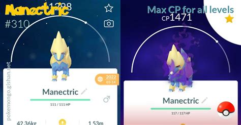 manectric max cp